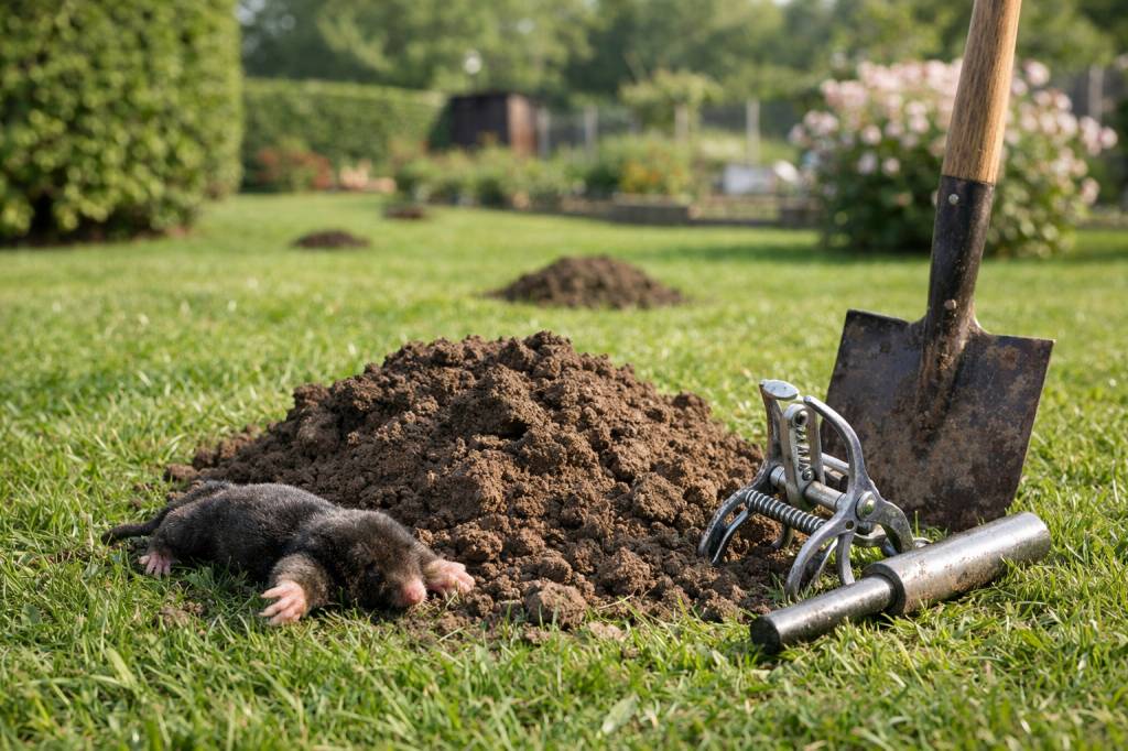 Taupier Brignais solutions professionnelles pour protéger vos terrains des taupes