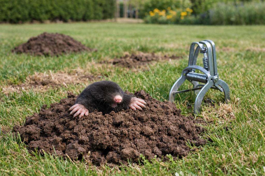 Taupier Beynost 01 spécialiste des taupes et dégâts de pelouses