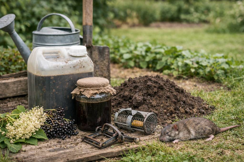 Purin de sureau rat taupier : efficacité réelle, limites et alternatives professionnelles dans les jardins lyonnais