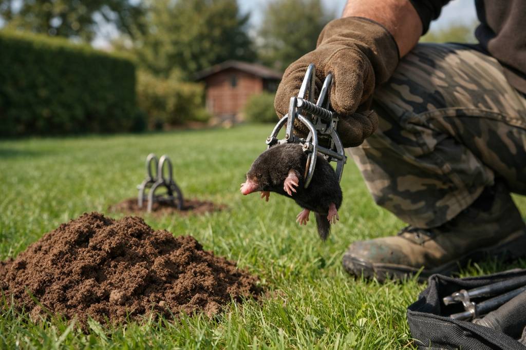 Taupier Saint Genis laval contrôle des taupes et protection de vos aménagements extérieurs
