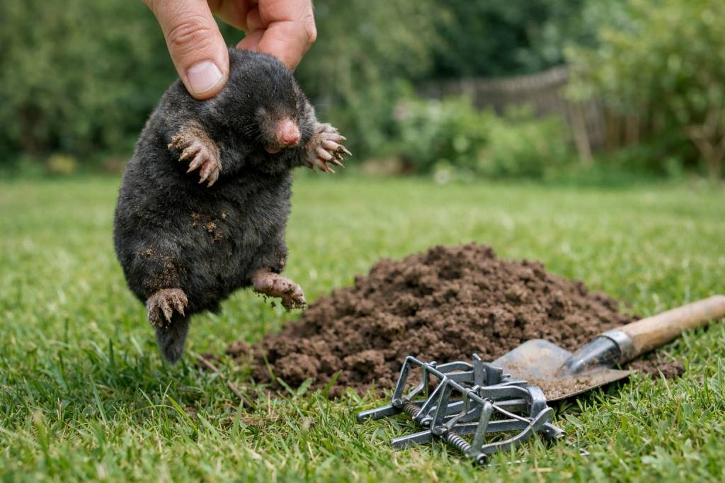 Taupier Vienne 38 pour éliminer durablement les taupes de votre jardin