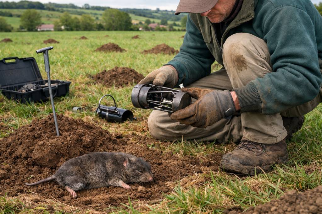 Se débarrasser des rats taupiers : méthodes professionnelles de piégeage et lutte raisonnée dans la région lyonnaise