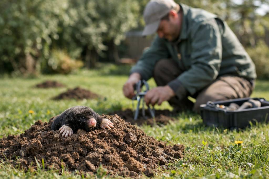 Taupier Chaponost interventions efficaces pour vos problèmes de taupes