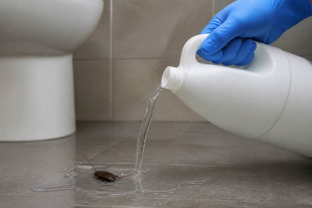 Cafards et eau de javel : une solution efficace contre les infestations ?